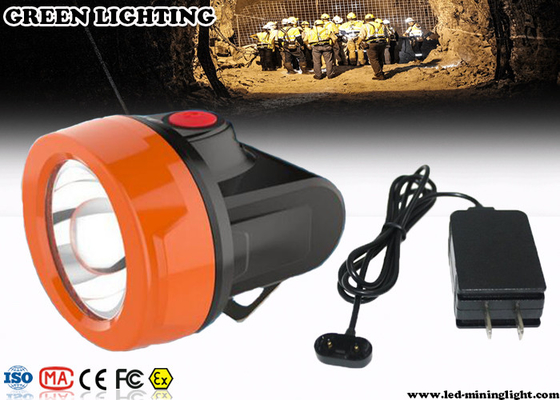 110Lum 0.85W Cordless Safety Rechargeable LED Headlamp untuk Tambang Bawah Tanah dengan Pengisi Daya USB