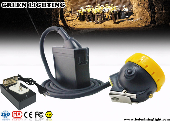 1.05W 350 MA Lampu Depan LED Isi Ulang Dengan Pengisi Daya 1A Cradle 15000 Lux
