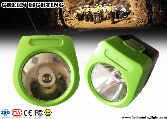 6000 Lux Cordless Mining Cap Lamps, Led Headlamp Isi Ulang 230mA 110 Lum