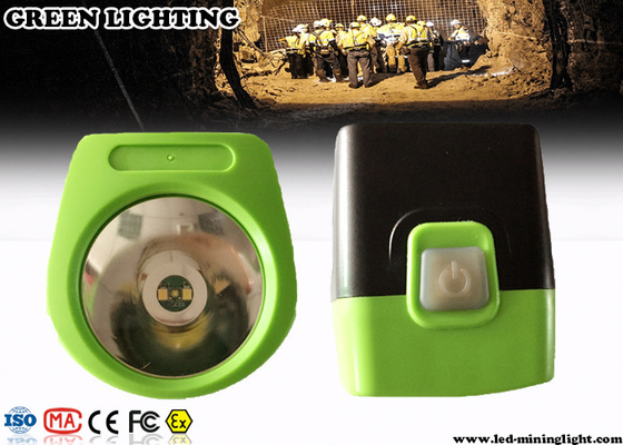 6000 Lux Cordless Mining Cap Lamps, Led Headlamp Isi Ulang 230mA 110 Lum