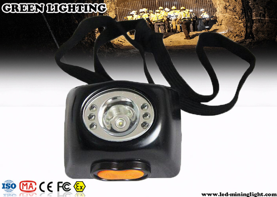 Penambangan Tanpa Kabel, Lampu Depan LED Isi Ulang Dengan Layar LCD 3W Baterai 4500mAH