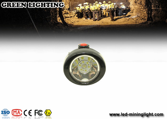 Lampu depan penambang isi ulang anti ledakan OEM 13000 LUX Kecerahan Tinggi