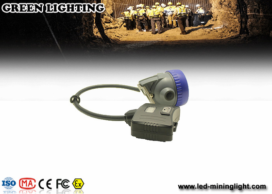 IP67 5.6ah Semi Corded LED Mining Light PP Meterial 8000 lux Kecerahan Kuat