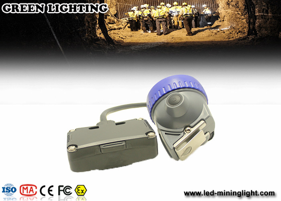 IP67 5.6ah Semi Corded LED Mining Light PP Meterial 8000 lux Kecerahan Kuat
