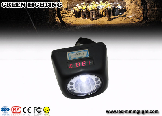 Explosion Proof 3500-4500 Lux Led Miners Lamp, Cordless Cap Lamp 300ma Li - Ion Battery
