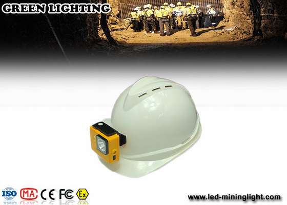 lampu penambangan keselamatan isi ulang GLC-3A 6000Lux kuning dengan kapasitas baterai 3.2Ah dengan model bingkai foto
