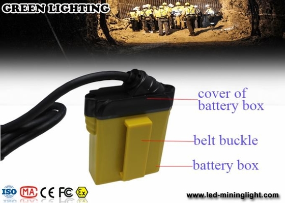 520g GL12-A Hitam Kecil Led 160cm Kabel Manual Mining Cap Lights 25000 Lux Brightness