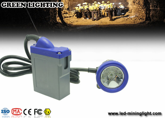 kinerja tinggi penutup biru Lampu Topi Tanpa Kabel Lampu Topi Keras kecerahan 4000lux