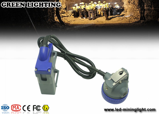 kinerja tinggi penutup biru Lampu Topi Tanpa Kabel Lampu Topi Keras kecerahan 4000lux