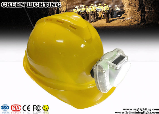 230g 3W Cool White Cordless LED Mining Cap Lamp 13000 Lux Brightness Anti - Explosive