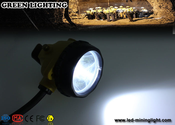 15000 Lux superbright cree Mining Cap Lights msha menyetujui fungsi sos garis reflektif