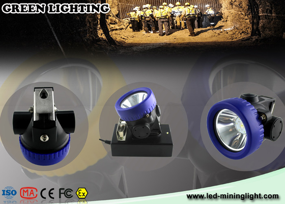 Rekreasi Luar Ruangan Multi tujuan LED headlamp hard hat, Miner Cap Lamp Hunting