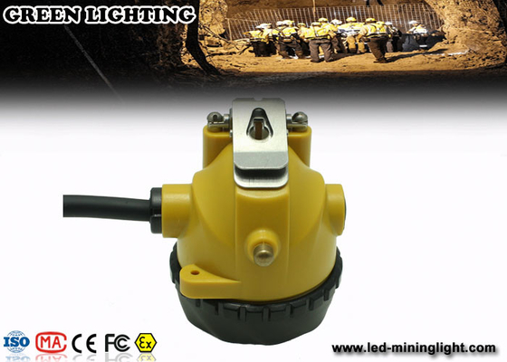 28000 Lux Explosion Proof LED Mining Headlamp, IP68 Waterproof Miner Cap Lamp