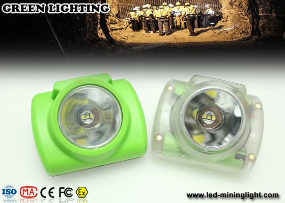 10000 Lux Isi Ulang Lampu Penambangan LED, Layar OLED portabel CREE Led Cap Lamp