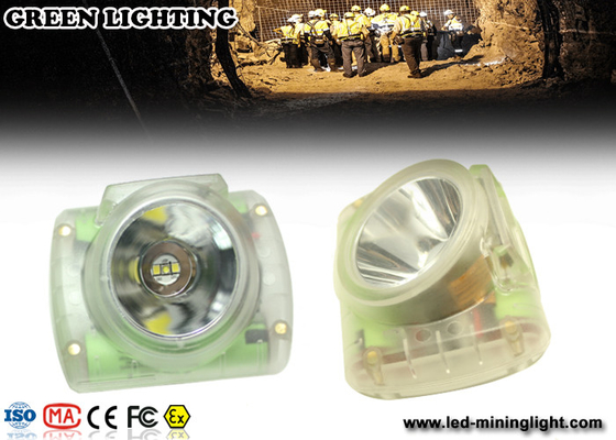 10000 Lux Isi Ulang Lampu Penambangan LED, Layar OLED portabel CREE Led Cap Lamp