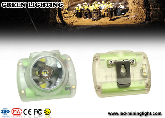 10000 Lux Isi Ulang Lampu Penambangan LED, Layar OLED portabel CREE Led Cap Lamp