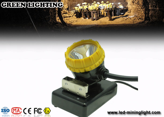 348 Lum Explosion Proof Rechargeable Miners Headlamp / IP68 Waterproof Mining Cap Lights