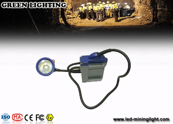Lampu Penambang Digital Isi Ulang, Topi Penambang Semi-Cored Dengan Cahaya