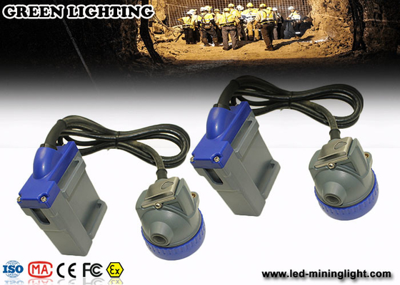 Lampu Penambang Digital Isi Ulang, Topi Penambang Semi-Cored Dengan Cahaya