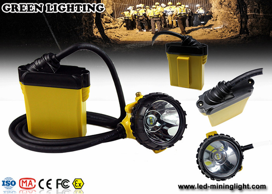 Lampu Tambang Tanpa Kabel Ramah Lingkungan, Senter Kepala Penambang Darurat Kuat 25000 lux