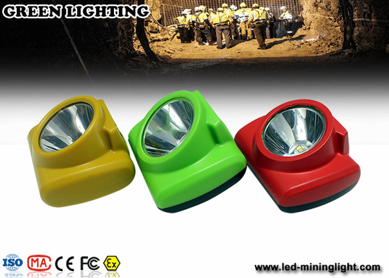 Pc Led Miners Cap Lamp, 13000lux Logo Lampu Pertambangan Khusus Untuk Topi Keras