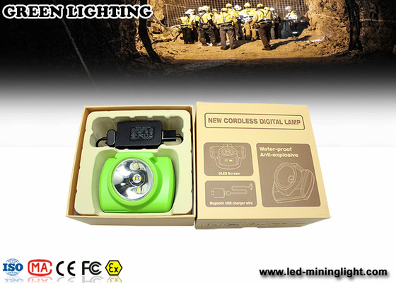 Lampu Depan LED Isi Ulang 13000 lux 125lum, lampu utama portabel lumen tinggi