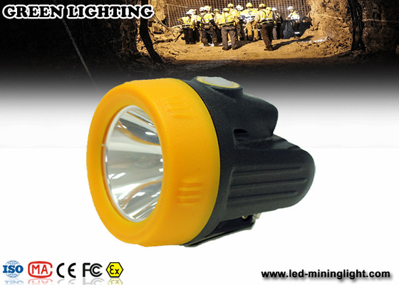 Warna Disesuaikan 3.7v 3.8ah Baterai LED Mining Light Bahan PC Ramah Lingkungan