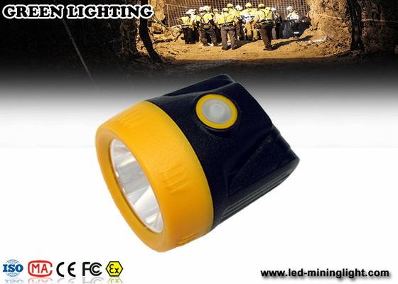 Warna Disesuaikan 3.7v 3.8ah Baterai LED Mining Light Bahan PC Ramah Lingkungan