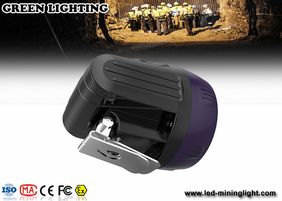 Headlamp LED Isi Ulang yang tahan benturan, lampu depan hitam yang dapat diisi ulang