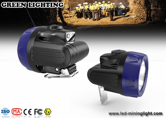 7000 Lux Isi Ulang Penambang Batubara Headlamp / Lampu Led Pertambangan Kecerahan Tinggi