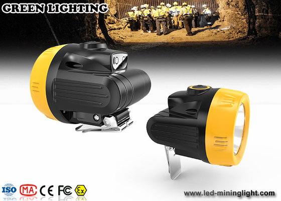 7000 Lux Isi Ulang Penambang Batubara Headlamp / Lampu Led Pertambangan Kecerahan Tinggi