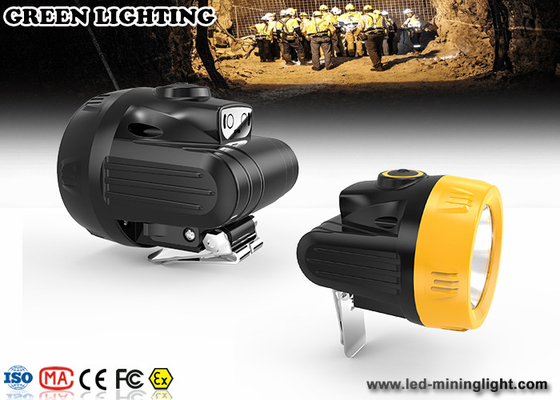 Bahan ramah lingkungan PC headlamp isi ulang led ultra terang untuk memancing di malam hari
