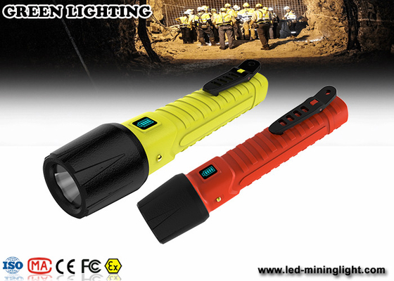 Senter LED Explosion Proof Torch yang dapat diisi ulang kelas bukti air tinggi IP68
