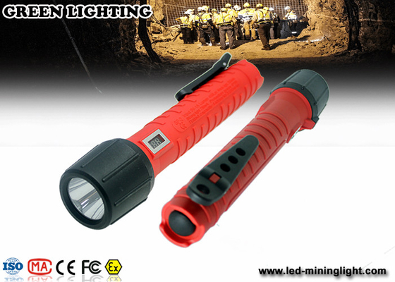 Senter LED Explosion Proof Torch yang dapat diisi ulang kelas bukti air tinggi IP68