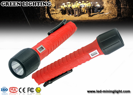 3.7V 6400mah 18650 senter tahan ledakan 20000lux balok tinggi 1300lum