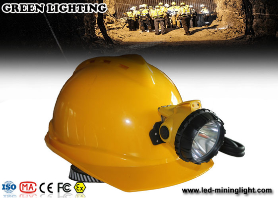 25000 Lux 12Ah Battery 3W LED Coal Mining Lights dengan 4 Tingkat Pencahayaan