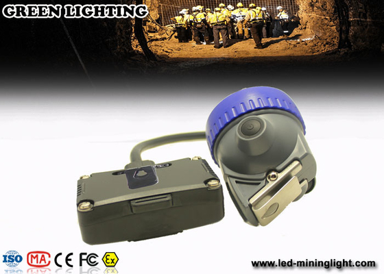 IP68 Waterproof High Lumen Hard Hat Light Kaca Dikeraskan 3mm Isi Ulang