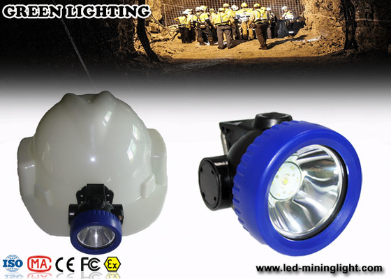 All In One Anti Explosive Cordless Mining Lights, 1w Led Miners Cap Lamp 2.2ah
