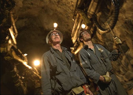2.8Ah Baterai Lithium-ion IP68 LED Miners Headlamp untuk Topi Keras dengan Kait Baja Bergerak