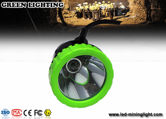Lampu Tutup Tambang Isi Ulang, Lampu Helm Tambang LED Dengan CE, ATEX, EXIBII MI Disetujui
