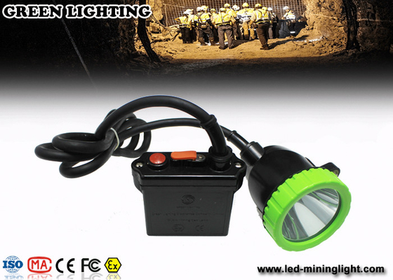 50000 Lux 11.2Ah Baterai Li ion Penambangan Lampu Led Topi Keras, Lampu Berburu Tahan Air IP68