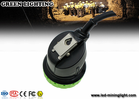 Lampu Penambangan LED kabel panjang Dengan Baterai Lithium 1500mA 3.7V, Headlamp Tahan Benturan