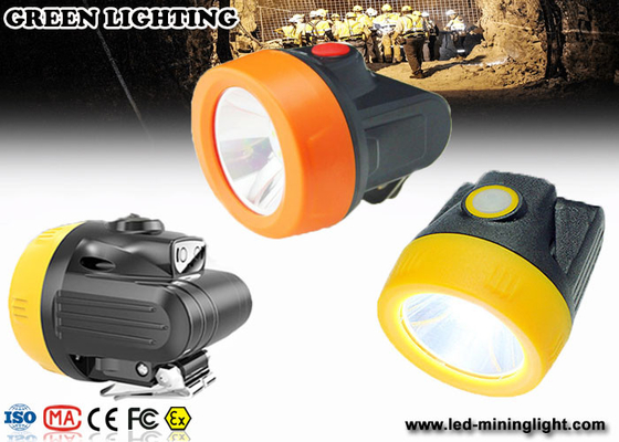 Colorfull Cover LED Miners Headlamp, Staf Pemetaan Bawah Tanah Lampu Penambangan Batubara