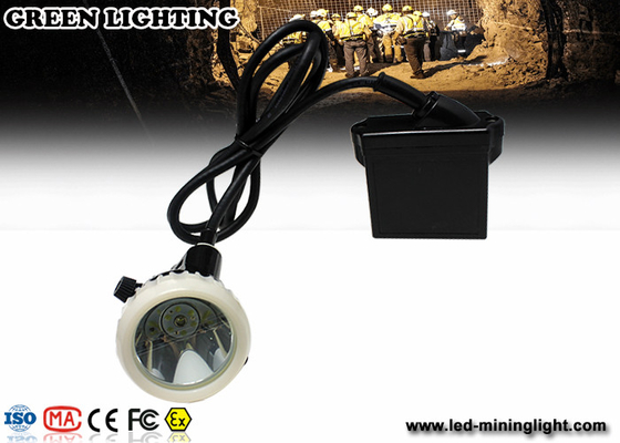 Penambangan Bawah Tanah Led Cap Lamp Dengan Baterai Lithium 3.7V 6.6Ah, Cree LED Mining Headlamp