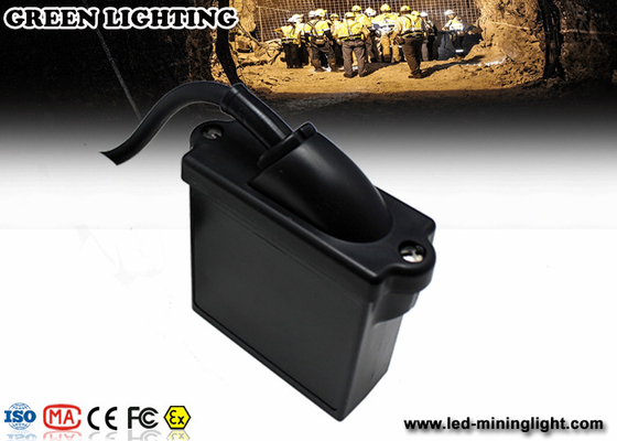 3.7V 6.6Ah Lithium Battery Wire Mining Headlamp, IP68 Kelas Pencegahan Air Tertinggi