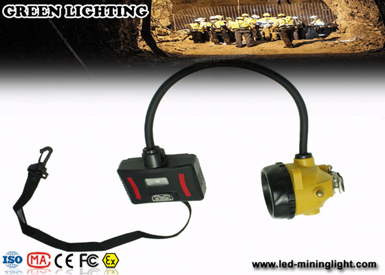 28000 Lux Explosion Proof mining cap lights, lampu kepala penambang PC Bayer Jerman