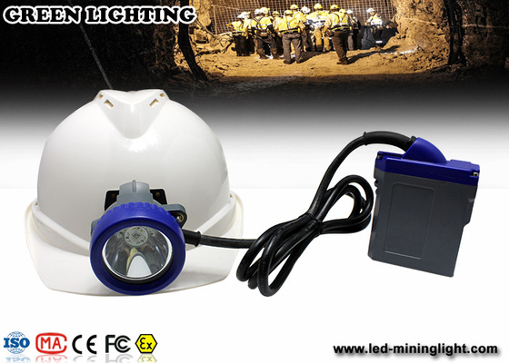 Lampu penambangan LED yang dapat diisi ulang dengan bahan PC, pencahayaan 216lum kelas tahan air IP68