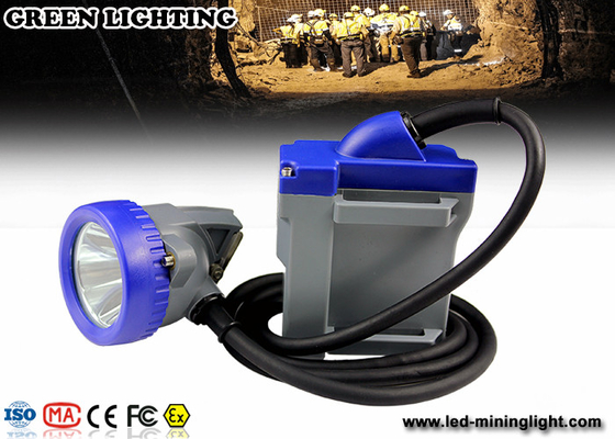 1.67W Rechargeable LED Headlamp 650mA Pencahayaan Lampu Penambangan Batubara IP68 Saat Ini