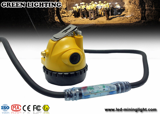Lampu tutup pengaman headlamp penambangan LED, kecerahan super 25000lux IP68