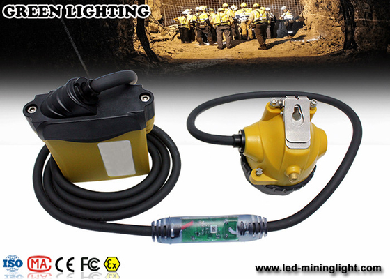 Lampu tutup pengaman headlamp penambangan LED, kecerahan super 25000lux IP68
